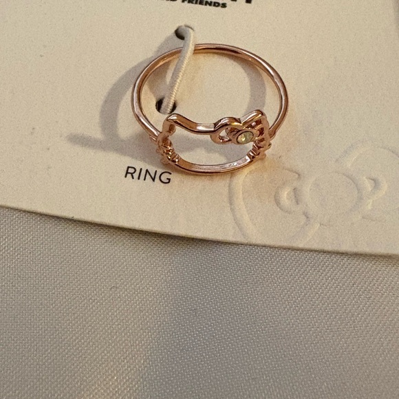 NWT darling Pura Vida x Hello Kitty Rose Gold Ring - Picture 2 of 4